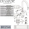 Bristan Chocolate Easyfit Sink Mixer Spares